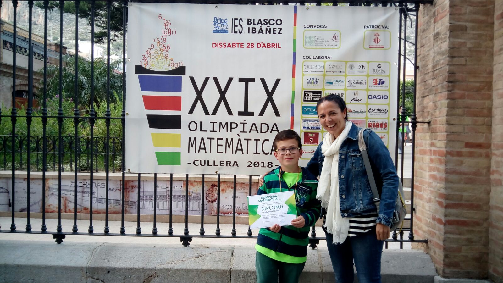 Un alumno de Primaria participa en la XXIX Olimpiada Matemática
