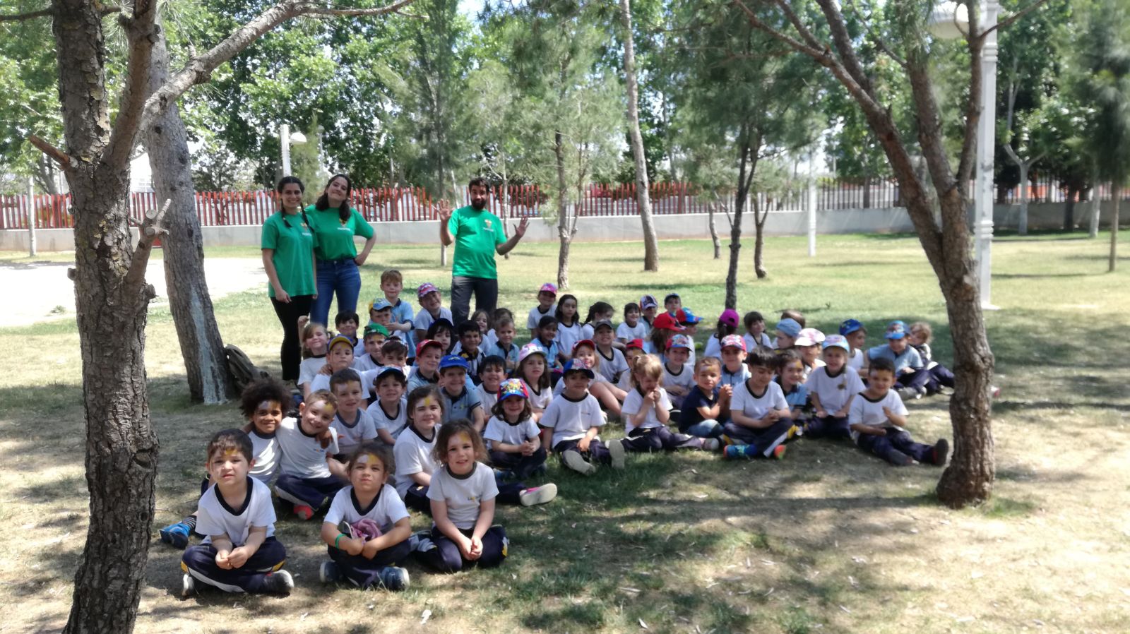 Alumnos de Infantil visitan el Parque de La Canaleta en Mislata