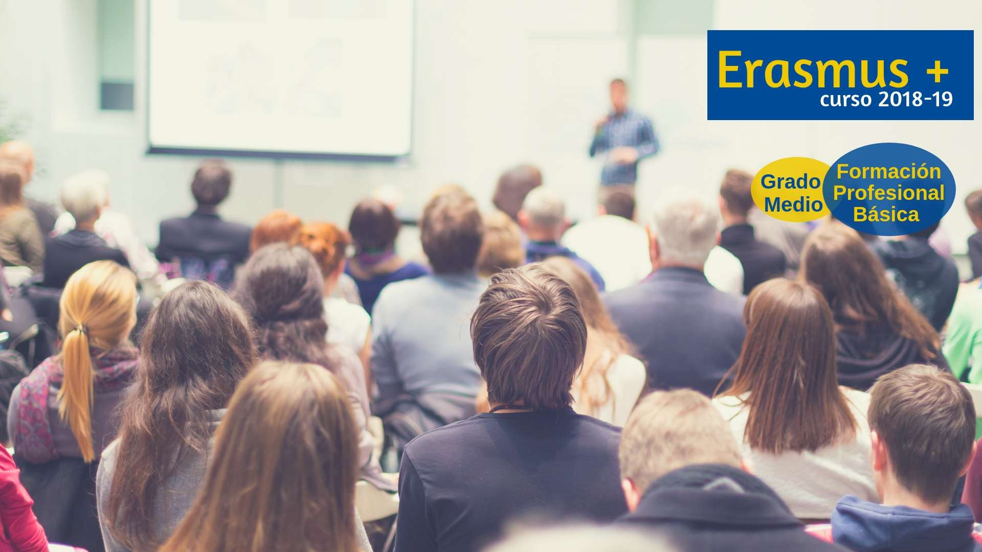 La Escuela Profesional oferta movilidades Erasmus + para el curso 2018/2019 en Formación Profesional