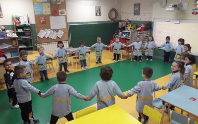 Matemáticas manipulativas en el aula de 3 años