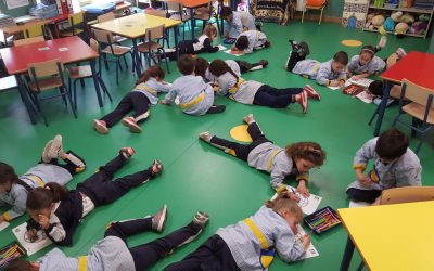 Sesión de HARA con mandalas en infantil