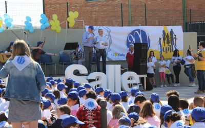 Más de 2000 alumnos de los centros de La Salle en Paterna celebran el Tricentenario de la muerte de San Juan Bautista