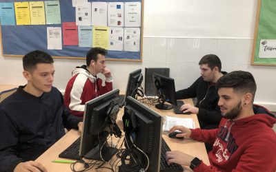 Vuelve la empresa simulada Sallegest al aula de 2º de Gestión Administrativa