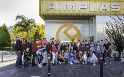 Alumnos de tecnología visitan el Instituto Tecnológico del Plástico, Aimplas