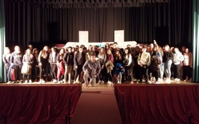 Los alumnos de francés asisten a la representación teatral “Notre Dame de Paris”