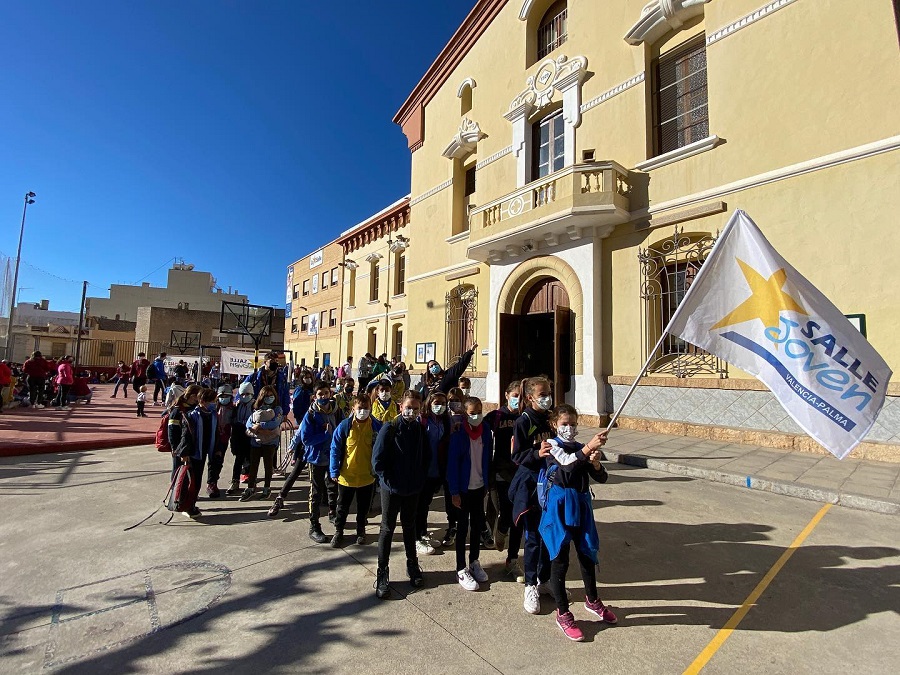 La Salle l’Alcora acoge el XIV Encuentro de Salle Joven Valencia-Palma donde participaron Grupos Lasalianos y el Grupo Scout Alborxí-La Salle de la Escuela Profesional