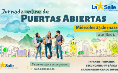 ¿Quieres conocernos? No te pierdas nuestra próxima jornada Online de Puertas Abiertas el 23 de marzo