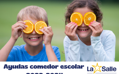 Beca comedor escolar para el curso 2023-2024