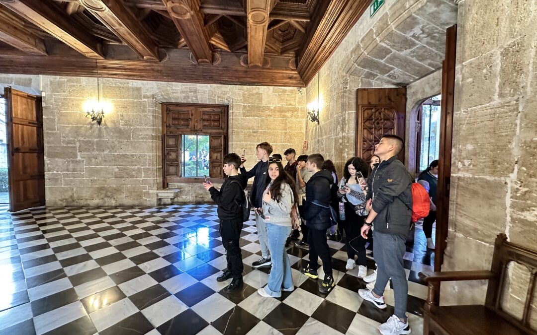 Els alumnes de 2n d’ESO visiten la València gòtica