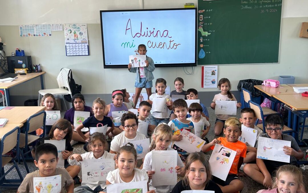 El alumnado de 2º de Educación Primaria se ha convertido durante esta semana, gracias al Taller Interdisciplinar “Cuentistas”, en grandes cuentacuentos