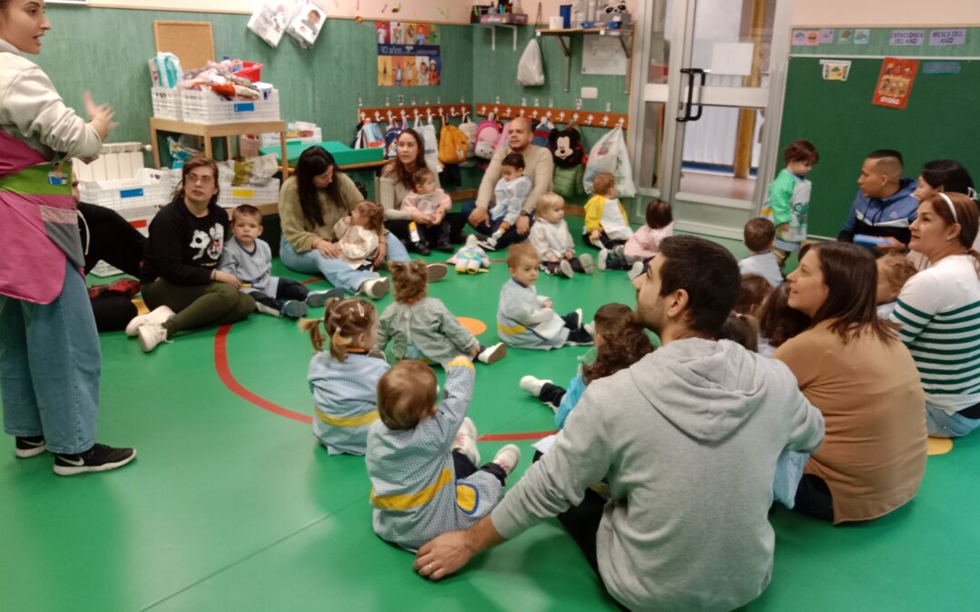 En la escuela infantil disfrutamos de la llegada del otoño con una maravillosa sorpresa