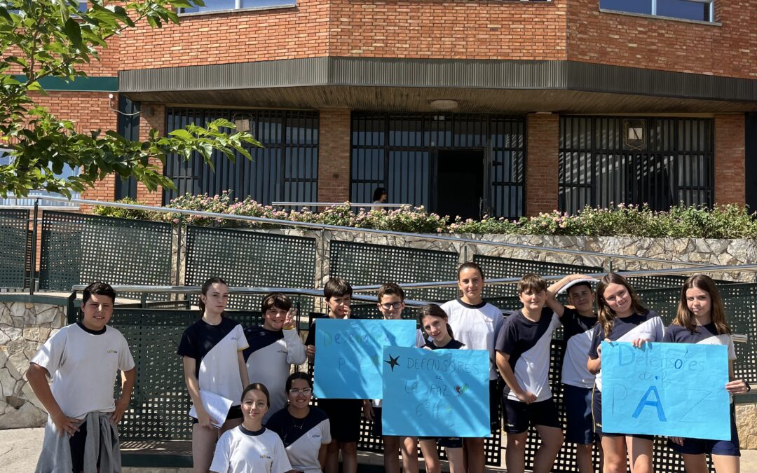 Queremos agradecer la labor desinteresada y voluntaria del alumnado de sexto de Primaria que forma parte de Los Defensores de La Paz