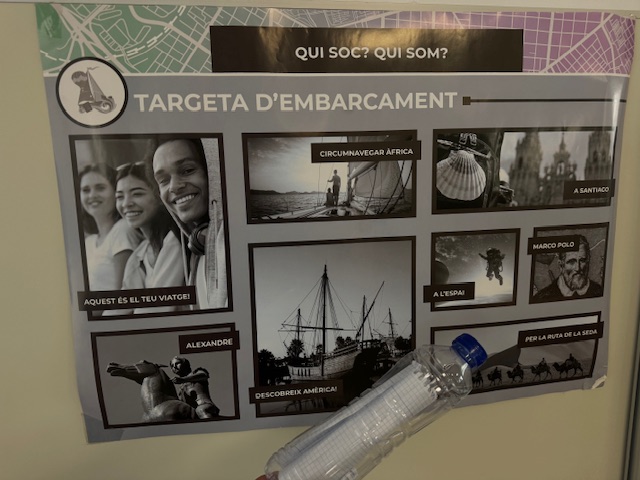 Los alumnos de 2º ESO han arrancado el curso con su primera narrativa: «Tarjeta de Embarque»