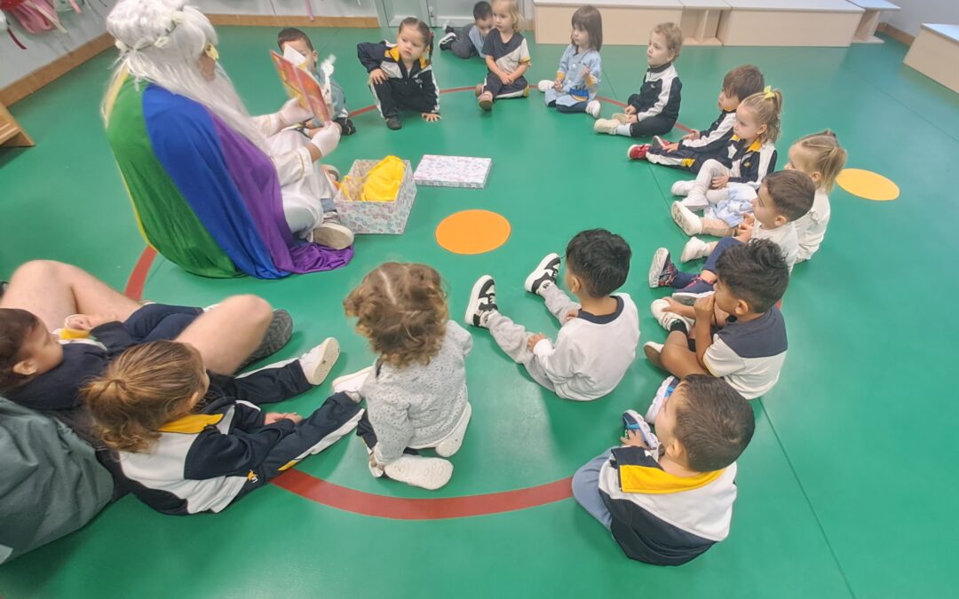 Los niños y niñas del aula de 2 años de la escuela infantil Desamparados-La Salle han vivido una experiencia verdaderamente mágica