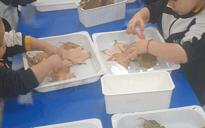 En la Escuela Infantil Desamparados–La Salle exploramos y descubrimos en el aula de 2 años