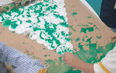 Los más pequeños dan la bienvenida a la Navidad en el aula de 2 años de la escuela infantil Desamparados-La Salle