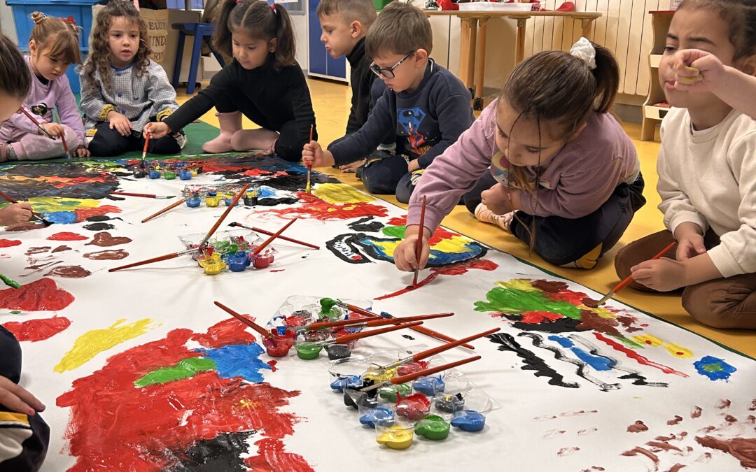 Pintar al ritmo de la música: una experiencia mágica