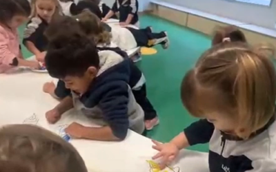 En la Escuela Infantil Desamparados La Salle hemos vivido una experiencia muy especial en el aula de 2 años durante la sesión de ERE