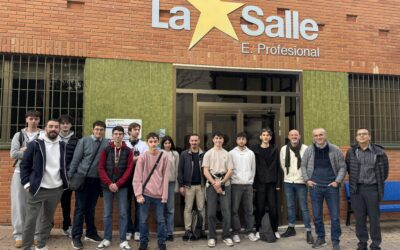 Recibimos a estudiantes del Lycée Professionnel Saint Félix de Nantes 🇫🇷 que realizarán sus prácticas en Valencia gracias a Erasmus+