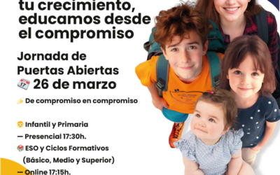 Jornada Puertas Abiertas 26 de Marzo 2026