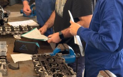 Alumnos de Electromecánica avanzan hacia la recta final del curso