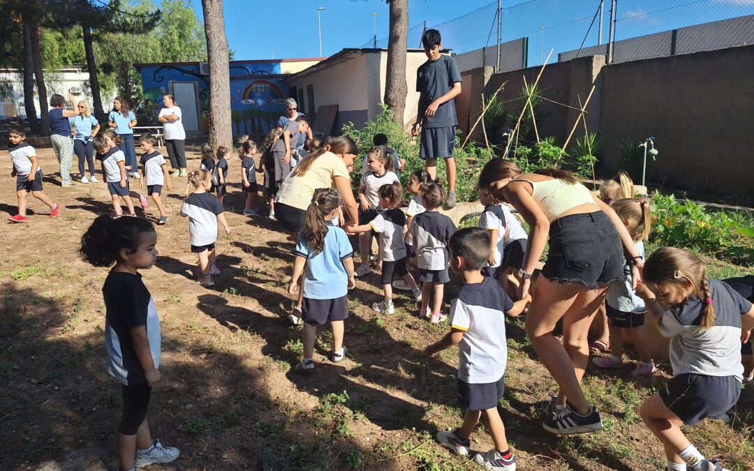 La Escuela Infantil Desamparados visita la Escuela Profesional en una jornada de convivencia y aprendizaje