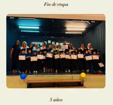 El alumnado de 5 años celebra su Fin de Etapa en Infantil